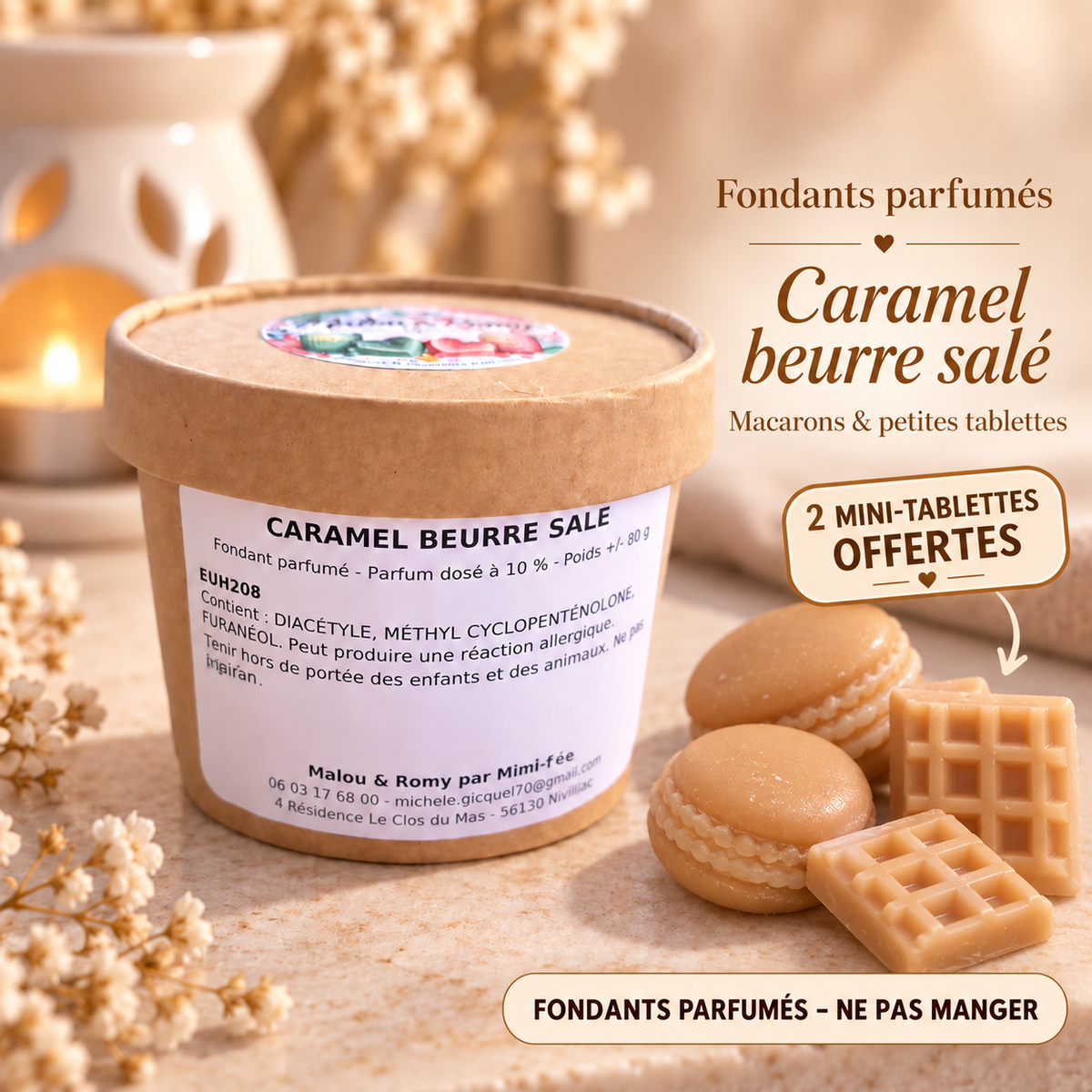POT DE FONDANTS PARFUMES