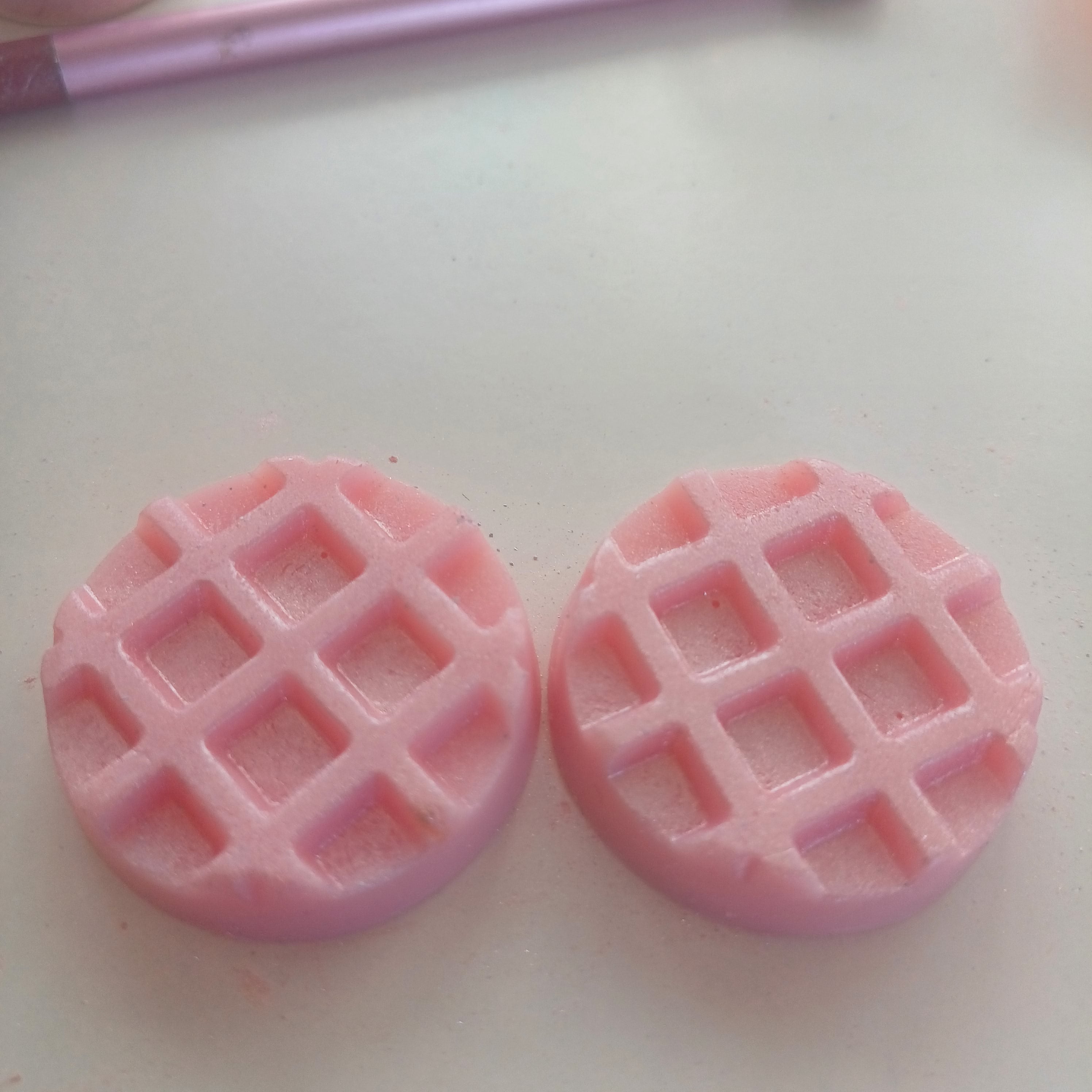 Fondants parfumés par 2 gaufrettes parfum Speculos