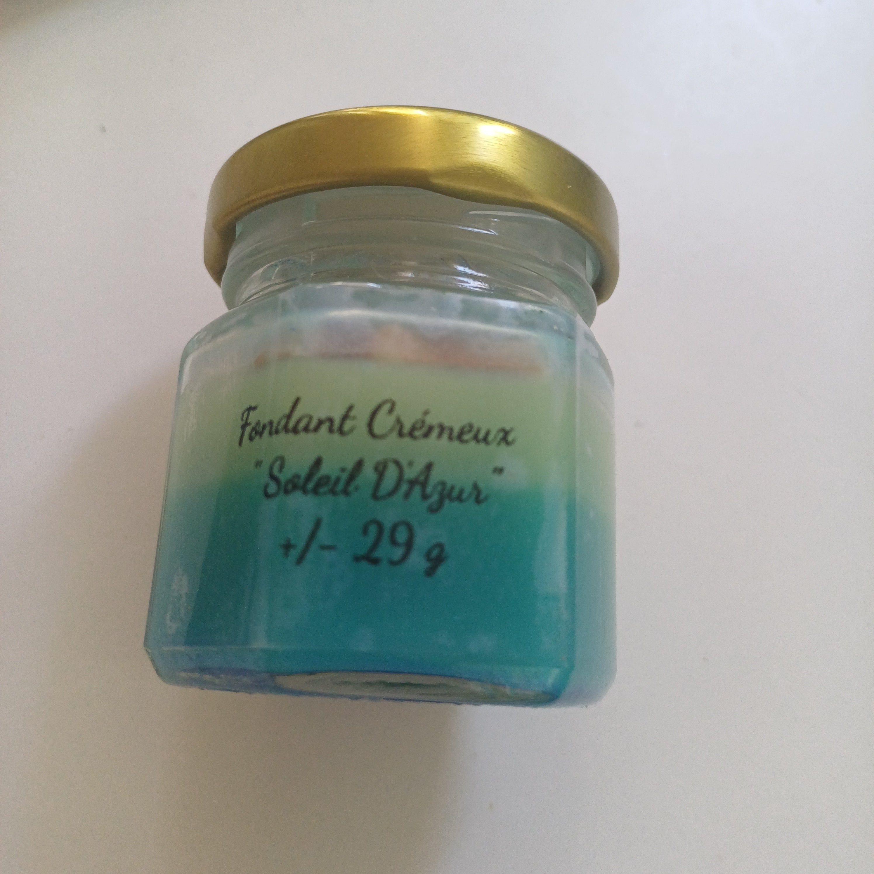 Fondants Crémeux avec à l'intérieur un fondant solide à faire fondre en plus du crémeux