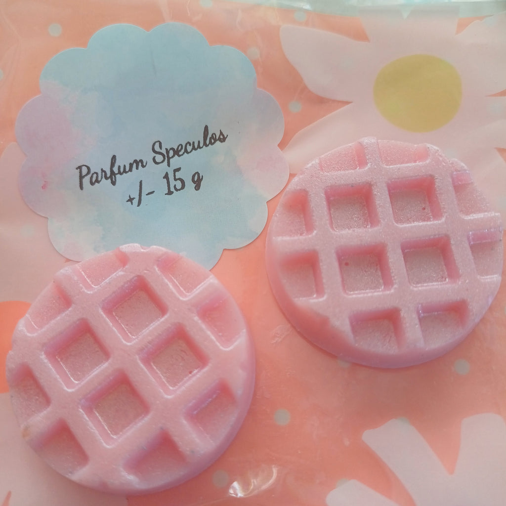 Fondants parfumés par 2 gaufrettes parfum Speculos